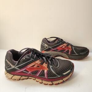 Brooks Running Shoes Womens Size 9 D Adrenaline GTS 17 Sneaker Gray 1202311D044